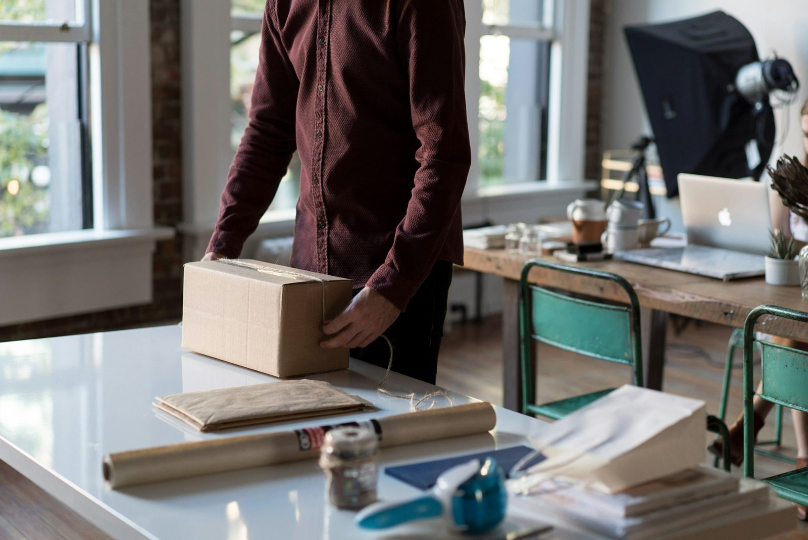 Spullen worden klaargezet voor verkoop
